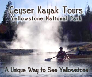 Geyser Kayak Tours in Yellowstone - Experience the natural wonders of Yellowstone on an interpretive guided sea kayak tour. Escape the crowds for a 1/2 day, full day or overnight backcountry trips.