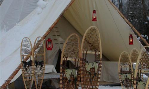 Snowshoe Tour near Jackson Wyoming
