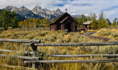 Chapel Of Transfiguration Grand Teton National Park