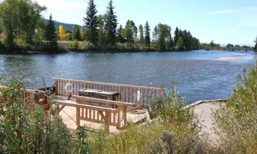 Menors Ferry Replica in Grand Teton Park