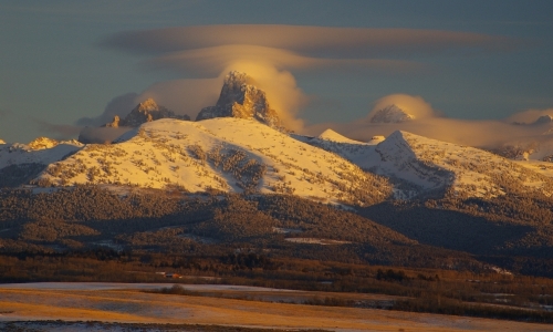Grand Teton Sunset Idaho