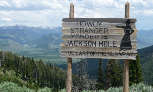 Teton Pass Scenic Drive in Wyoming