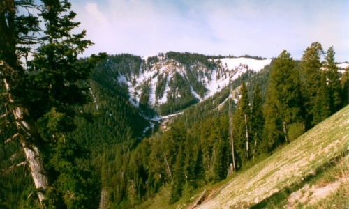 Snake River Mountains at Teton Pass
