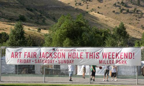 Jackson Hole summer Art Fair