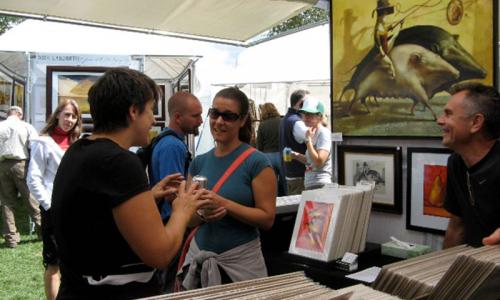 Jackson Hole summer Art Fair