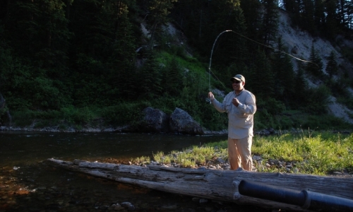 Hoback Canyon River Jackson Wyoming Fishing