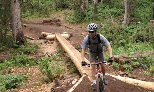 Mountain Biking the Arrow Trail in Jackson