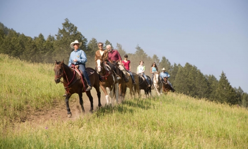 Wyoming Family Horseback Riding