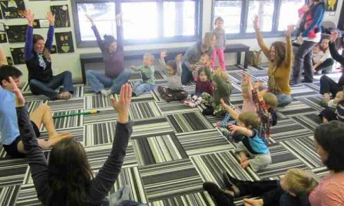 Yoga at the Jackson Hole Children's Museum
