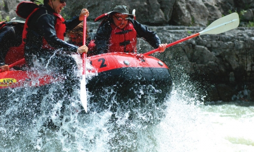 Whitewater Rafting Snake River White Water Jackson Wyoming Canyon