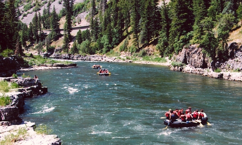 Whitewater Rafting Snake River Jackson Wyoming Jackson Hole White Water Snake River Canyon