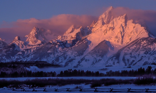 Winter in Grand Teton National Park