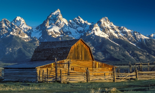 Moulton Barn in Grand Teton National Park
