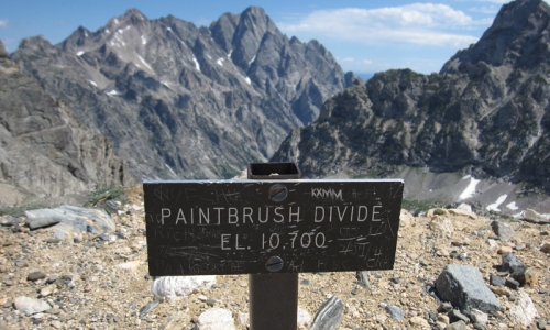 Paintbrush Canyon Divide Grand Teton National Park Hiking Trail