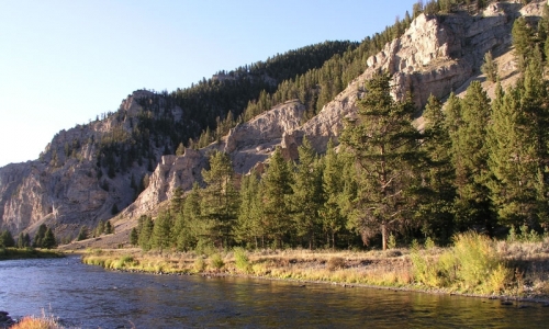 Gallatin River Big Sky Montana