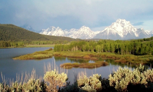 Oxbow Bend Snake River Grand Teton National Park Jackson Wyoming
