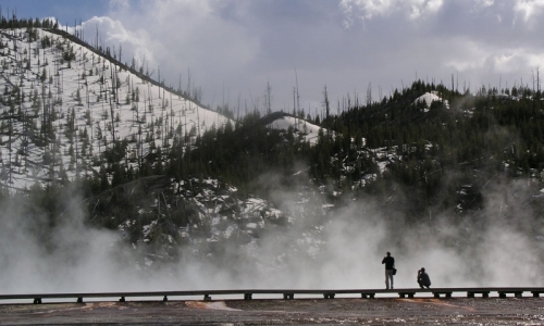 Grand Prismatic Spring Yellowstone National Park Wyoming