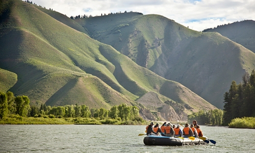Scenic Whitewater Rafting Snake River Jackson Hole Wyoming Jackson