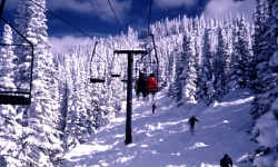 Chairlift at Steamboat Chairlift at Steamboat