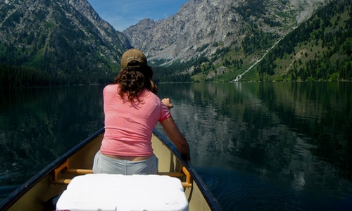 Jackson Hole Canoeing Grand Teton Park
