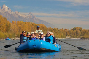 Jackson Hole Whitewater - enjoy Teton views