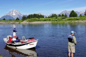 Triangle X - fishing inside Grand Teton Park