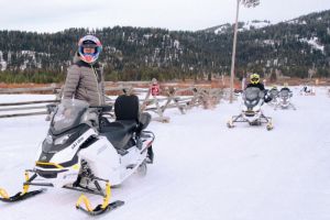 Snowmobile Adventures with Off Grid Experiences