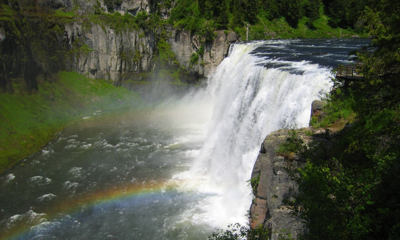 Mesa Falls Island Park Idaho
