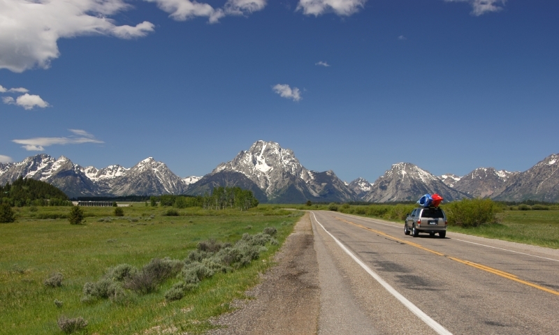 Scenic Drive Grand Teton National Park