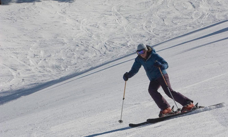 Skiing at Snow King Ski Area