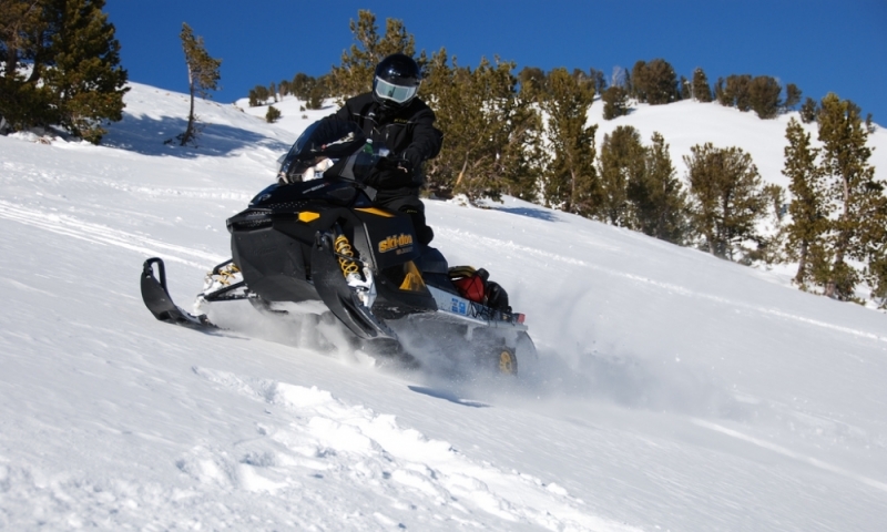 Star Valley Wyoming Smith Forks Canyon Snowmobiling Winter