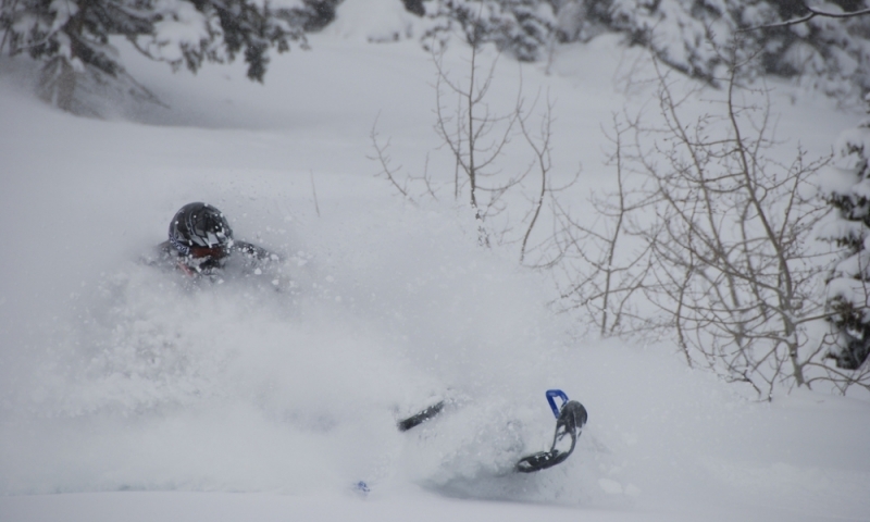 Star Valley Wyoming Greys River Snowmobiling