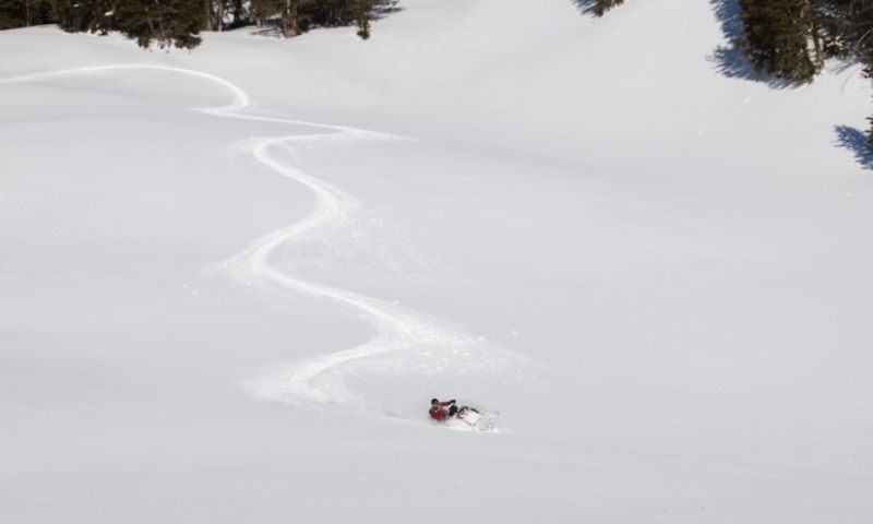 Star Valley Wyoming Smith Forks Canyon Snowmobiling Winter