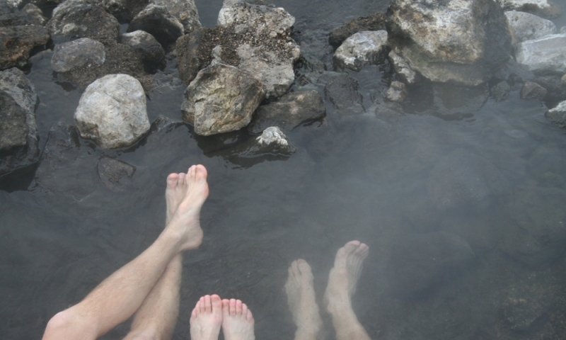 Huckleberry Hot Springs Jackson Wyoming Grand Teton National Park