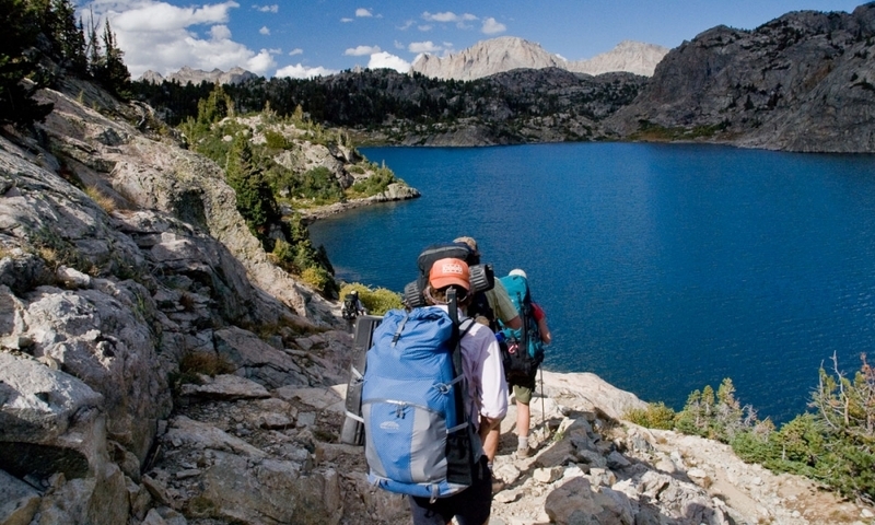 Wind River Mountain Range Wyoming Backpacking Lake