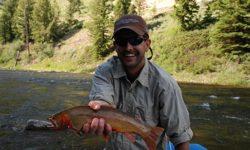 Hoback Canyon River Jackson Wyoming Fishing