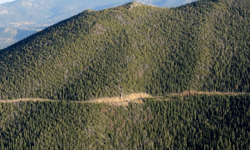 Trail Ridge Road in Rocky Mountain National Park
