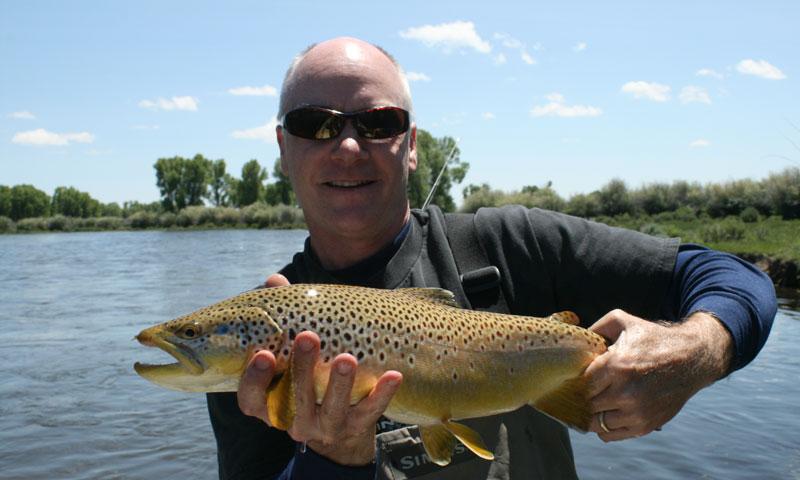 Fly Fishing on the New Fork River near Jackson