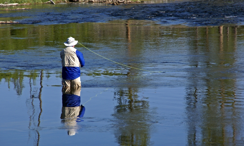 Yellowstone National Park Fishing Firehole River