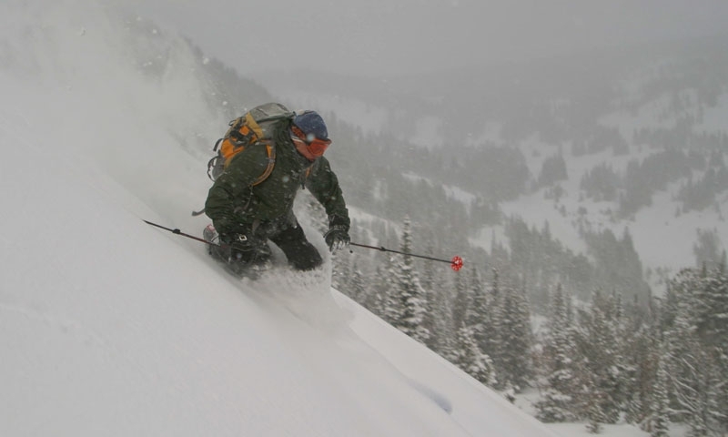 Backcountry Skiing on Teton Pass