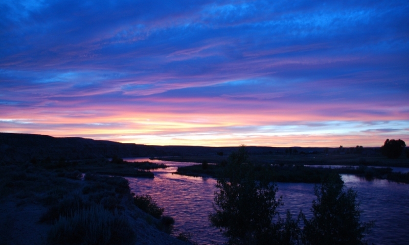Pinedale Wyoming Green River Sunset