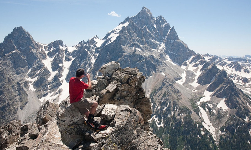 Grand Teton National Park Summit The Jaw Climbing